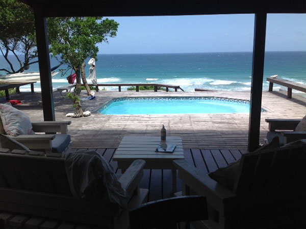 09 Front Patio pool and sea view WEB